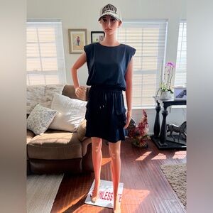 Skies Are Blue Navy Dress